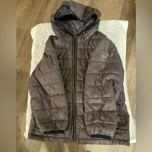 GAP Size 4 gray lightweight puffer jacket